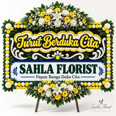 Papan Bunga Duka Tuminting